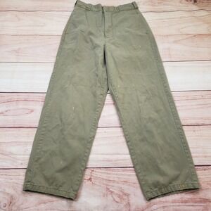 BDG Urban Outfitters Womens Pants Size 2 Olive Green Casual Work‎ Utility